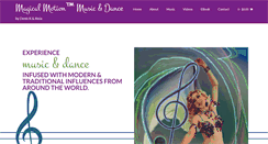 Desktop Screenshot of magicalmotion.com